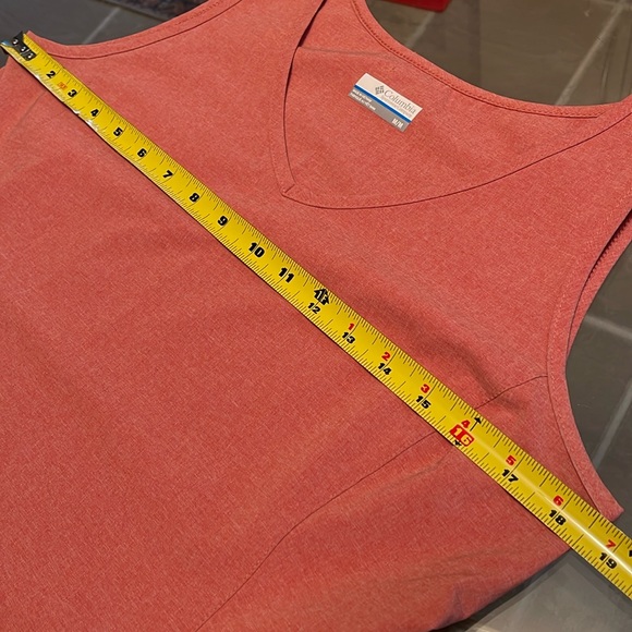Columbia, M, stretch, tie detail, lovely soft orange colour, 2 pockets, EUC. - Picture 3 of 10